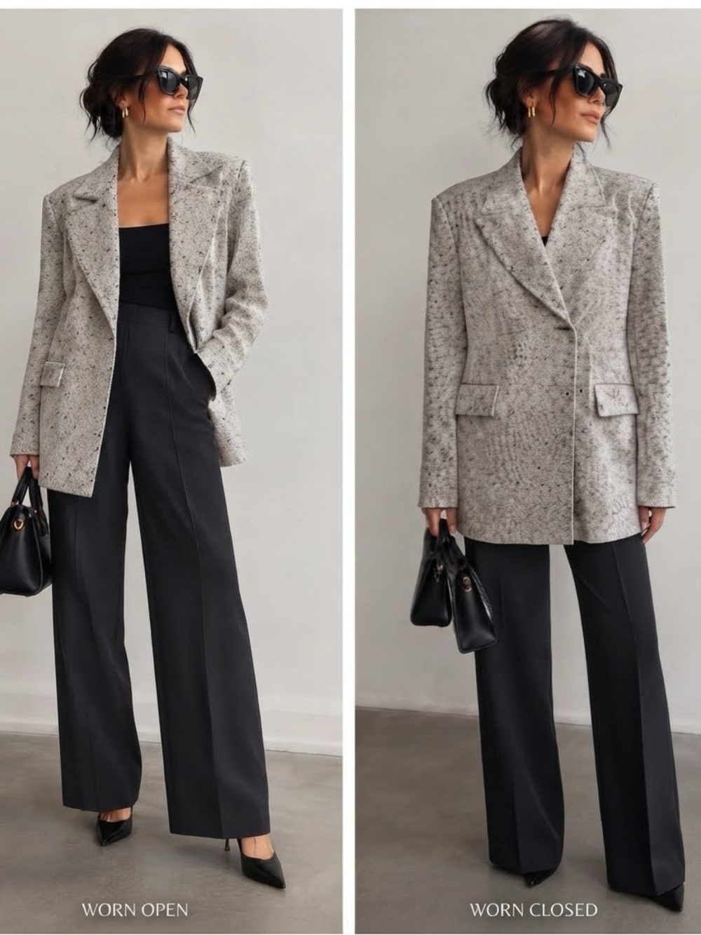 Lanvin Women’s Mid Season Overcoat. IT44 fits U.S. 12 - 14. NWT, Menswear style